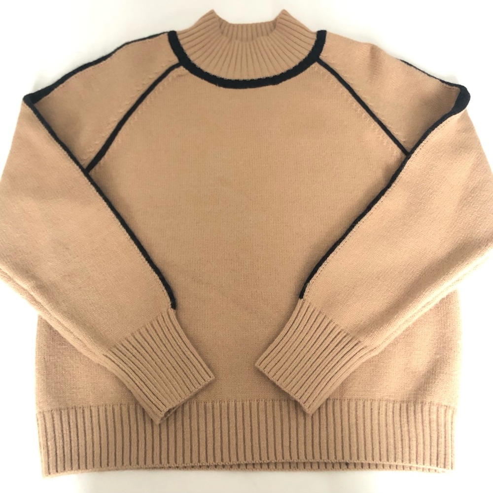 SHEIN Mock Neck Sweater